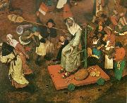Pieter Bruegel detalj fran fastlagens strid med fastan France oil painting artist